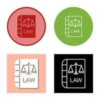 Law and Order Vector Icon