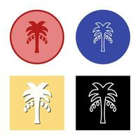 Coconut trees Vector Icon