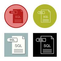 SQL Vector Icon