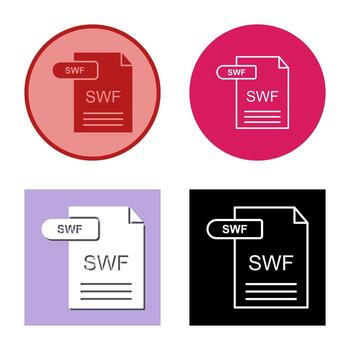 SWF Vector Icon