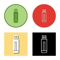 USB Drive Vector Icon