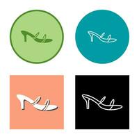 Stylish Sandals Vector Icon