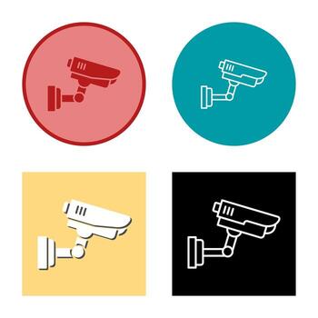 Security Camera Vector Icon
