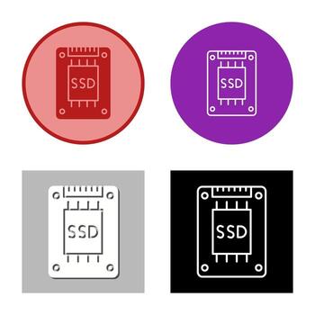 Ssd Vector Icon