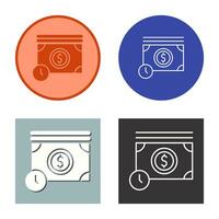 Time is Money Vector Icon