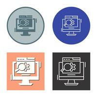 Search Engine Vector Icon