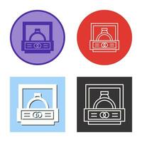 Wedding Ring Vector Icon