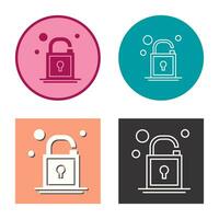 Open Lock Vector Icon