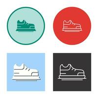 icono de vector de zapatos