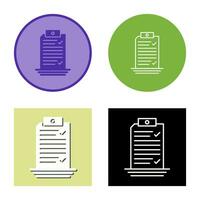 Check List Vector Icon