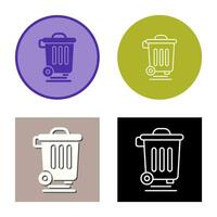 Dustbin Vector Icon