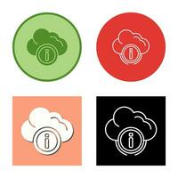 Cloud Computing Vector Icon