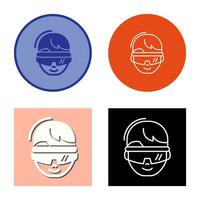 virtual Reality Glasses Vector Icon