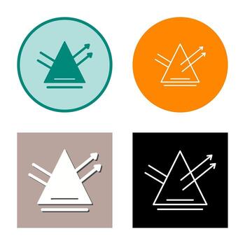 icono de vector de reflexión
