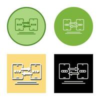 Data Synchronization Vector Icon