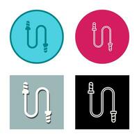 Jumping Rope Vector Icon