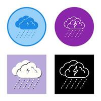 Rainy Day Vector Icon