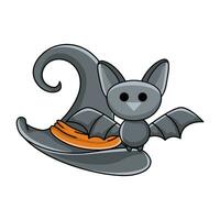 bat  halloween illustration vector