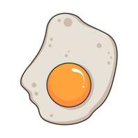 sunny side up illustration vector