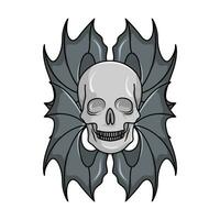 bone human halloween illustration vector