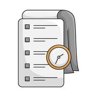 task list illustration vector