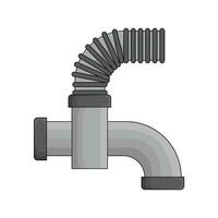 pipe water illustration vector