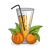 lemon drink illustration vector