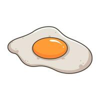 sunny side up illustration vector