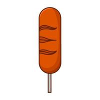 sausage food   illustration vector