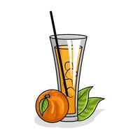 lemon drink illustration vector