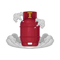 lpg gas  illustration vector