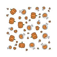 pattern halloween illustration vector