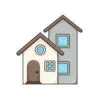 house building  illustration vector