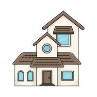 house building   illustration vector