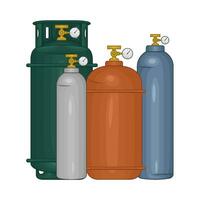 lpg gas  illustration vector