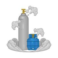 lpg gas  illustration vector