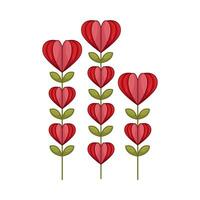 love plant illustration vector