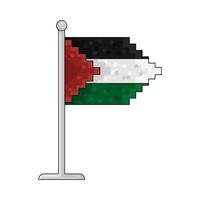 gratis bandera Palestina ilustración vector