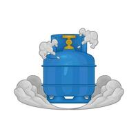 lpg gas  illustration vector