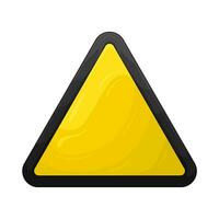 caution board illustration vector