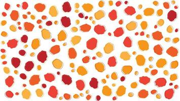 organic shape abstarct pattern background vector