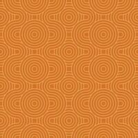 Seamless design of Chinese and Japanese pattern on retro background. vector