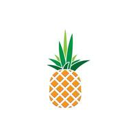 Vector Pineapple Fruit Logo Template. Pineapple Fruit Creative Logo Icon.