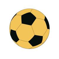 football Collection realistic isolated on colorful, white background, vector illustration