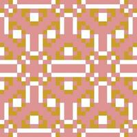 a pink and gold geometric pattern vector