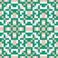 a green and white pattern with squares vector