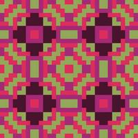 a colorful pattern with squares and squares vector