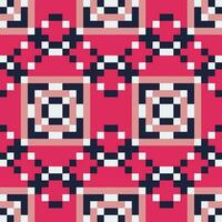 a pink and black geometric pattern vector