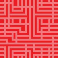 a red and white pattern with squares vector