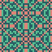 a pixelated pattern with squares and squares vector